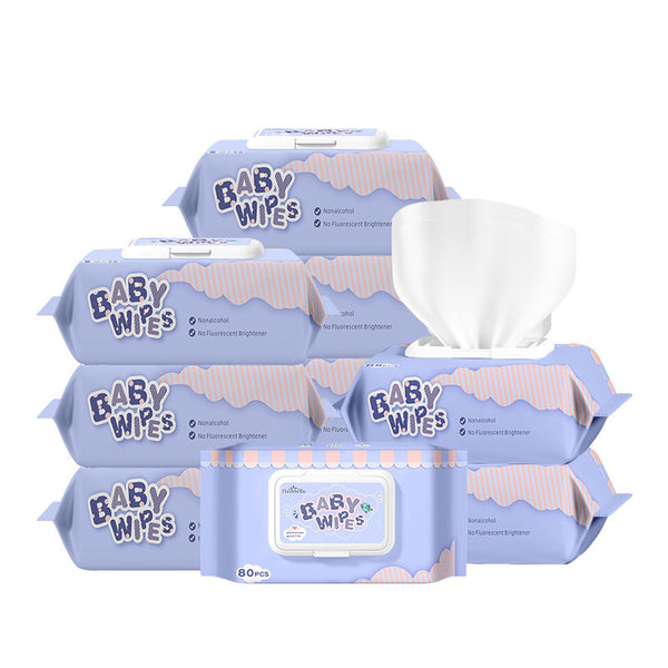 80Pcs Newborn Soft Wet Wipes